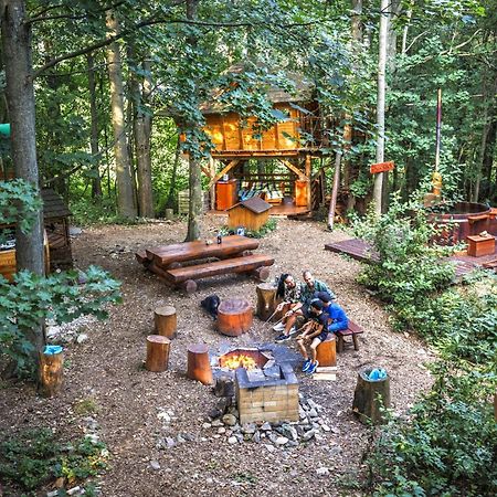 ホテル Treehous Sneznik S Wellness Dolní Morava エクステリア 写真