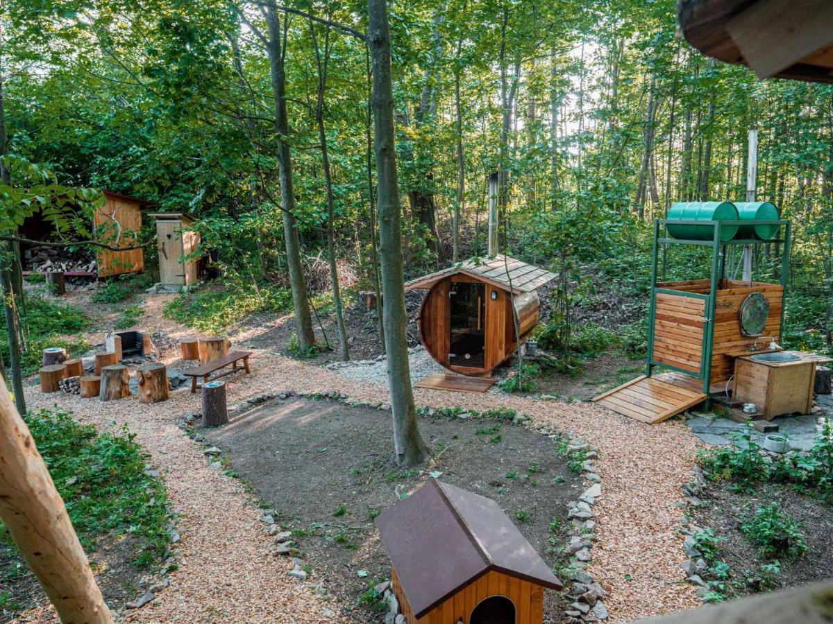 ホテル Treehous Sneznik S Wellness Dolní Morava エクステリア 写真