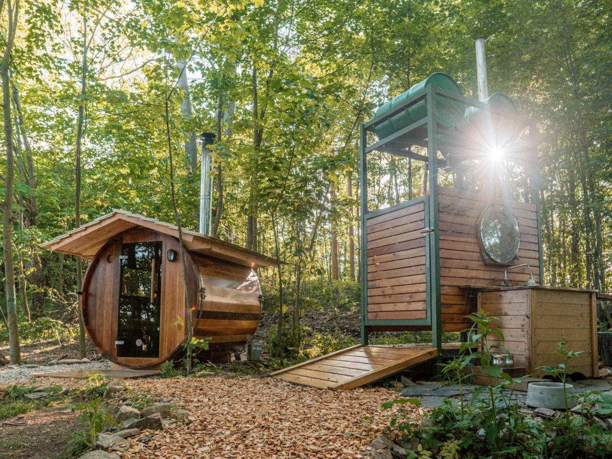 ホテル Treehous Sneznik S Wellness Dolní Morava エクステリア 写真