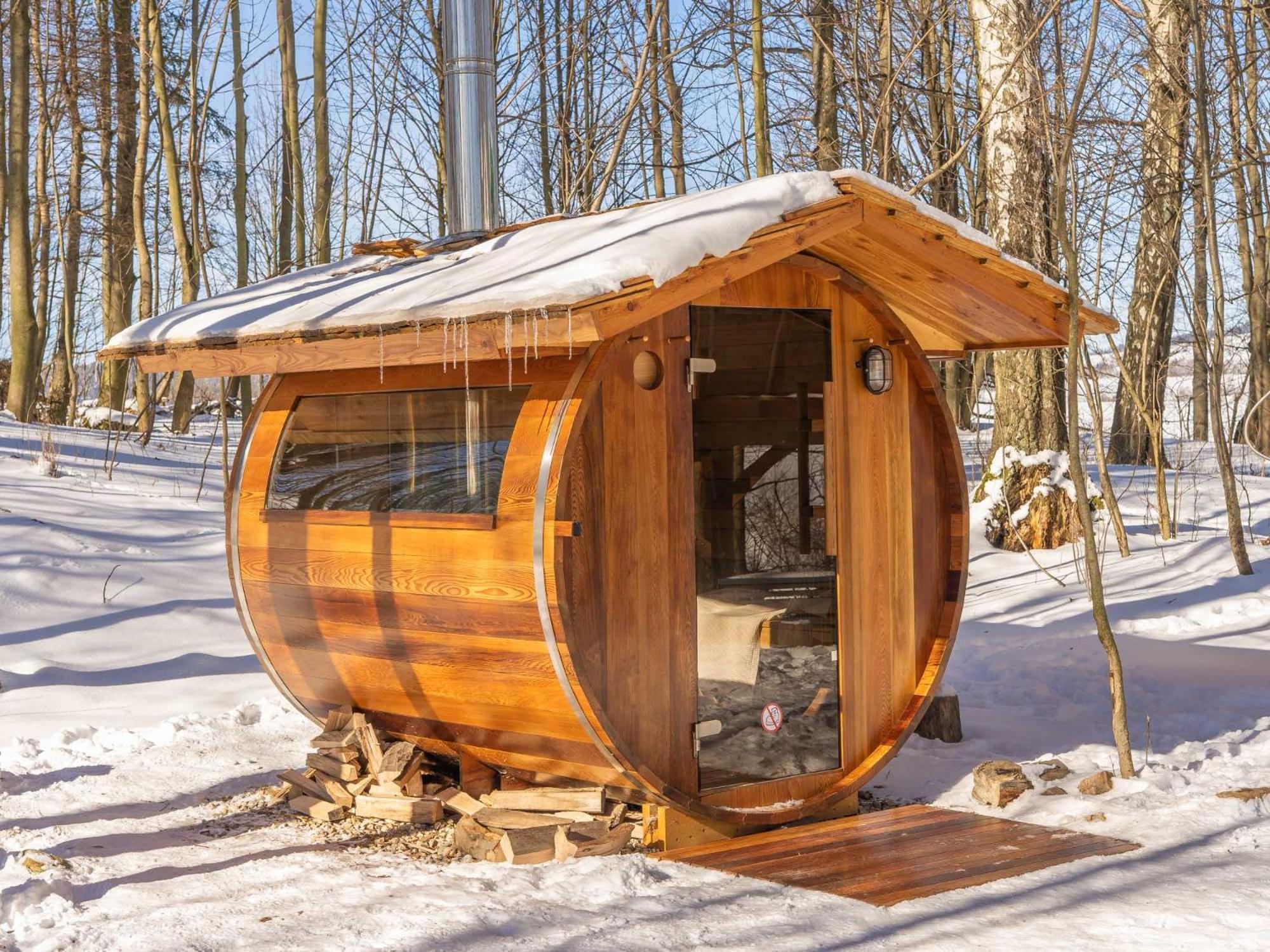 ホテル Treehous Sneznik S Wellness Dolní Morava エクステリア 写真