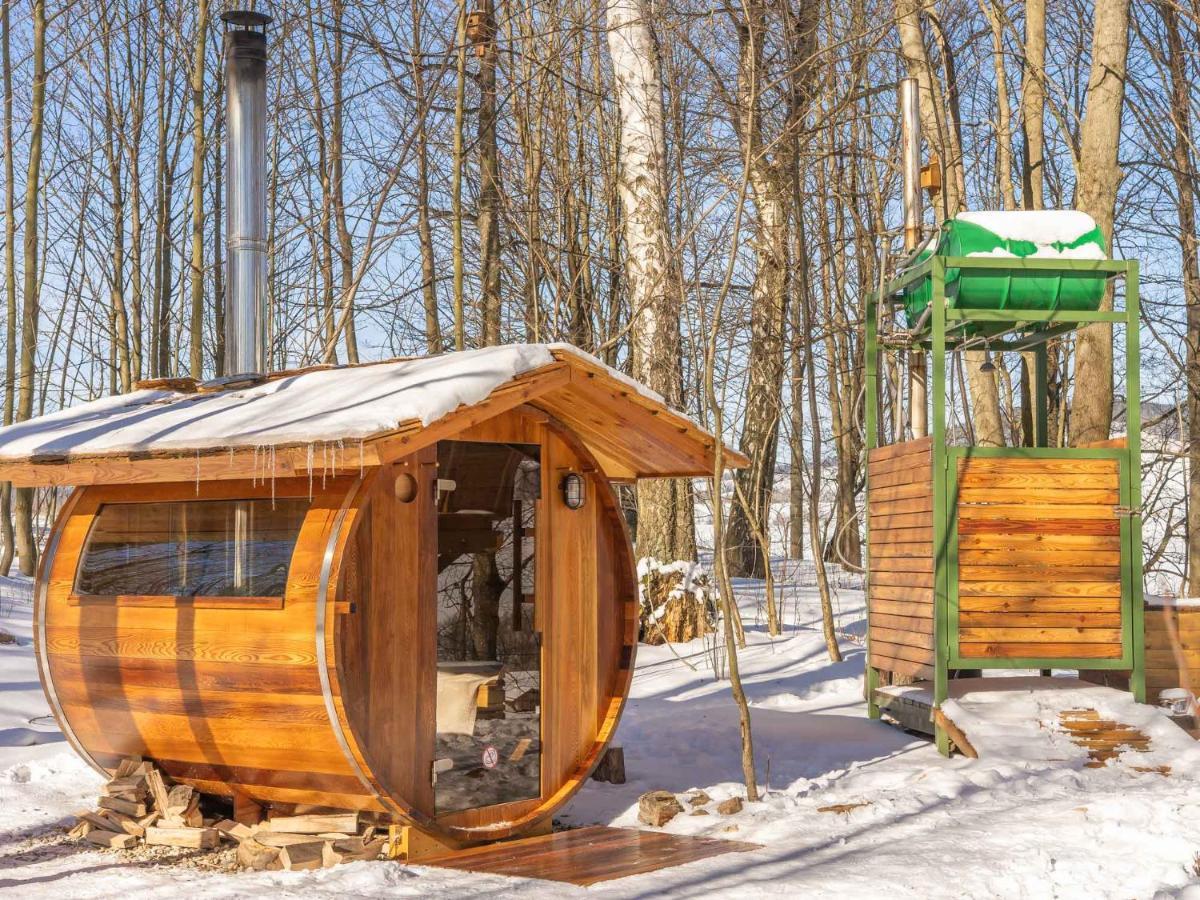 ホテル Treehous Sneznik S Wellness Dolní Morava エクステリア 写真