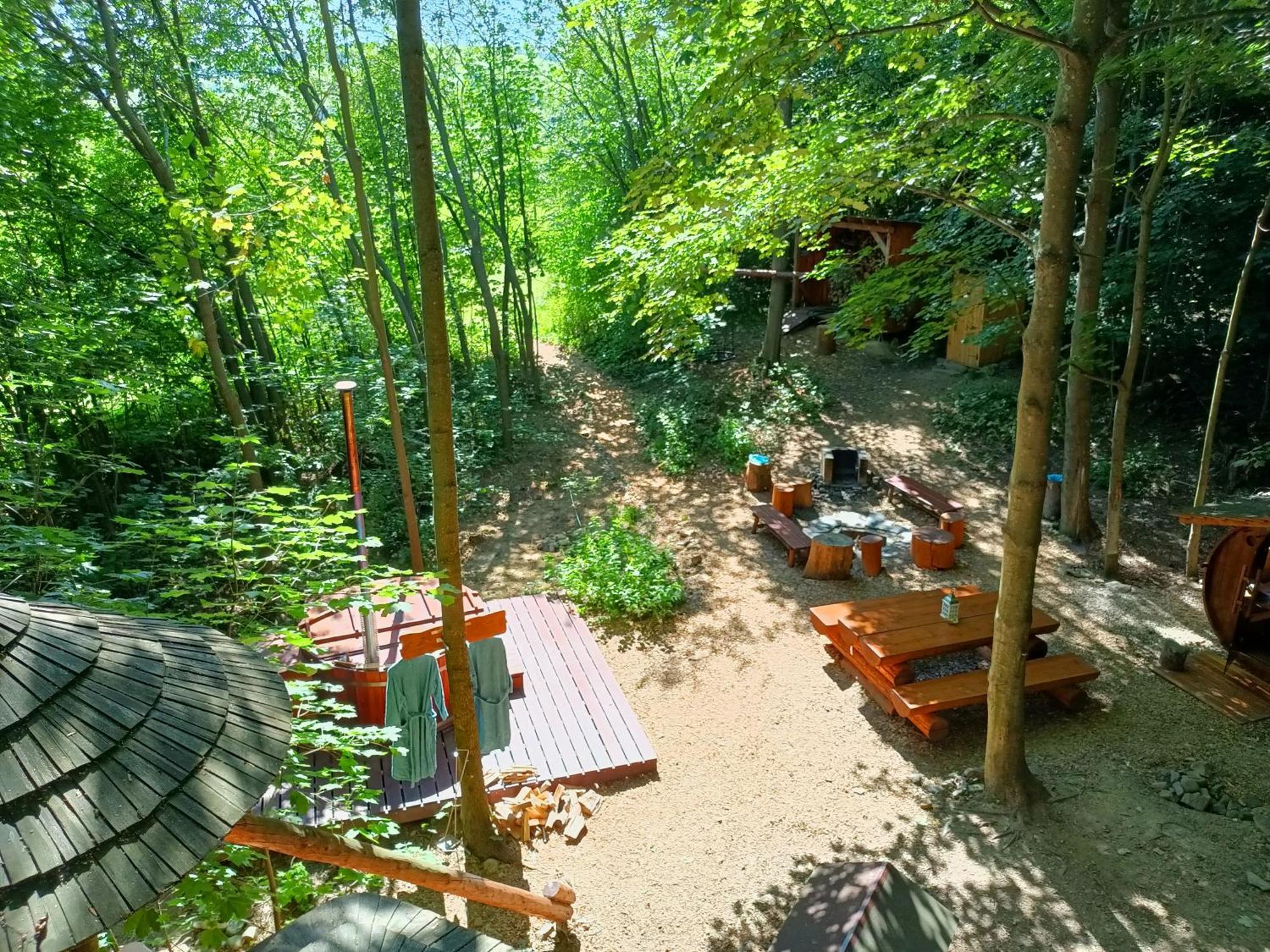 ホテル Treehous Sneznik S Wellness Dolní Morava エクステリア 写真